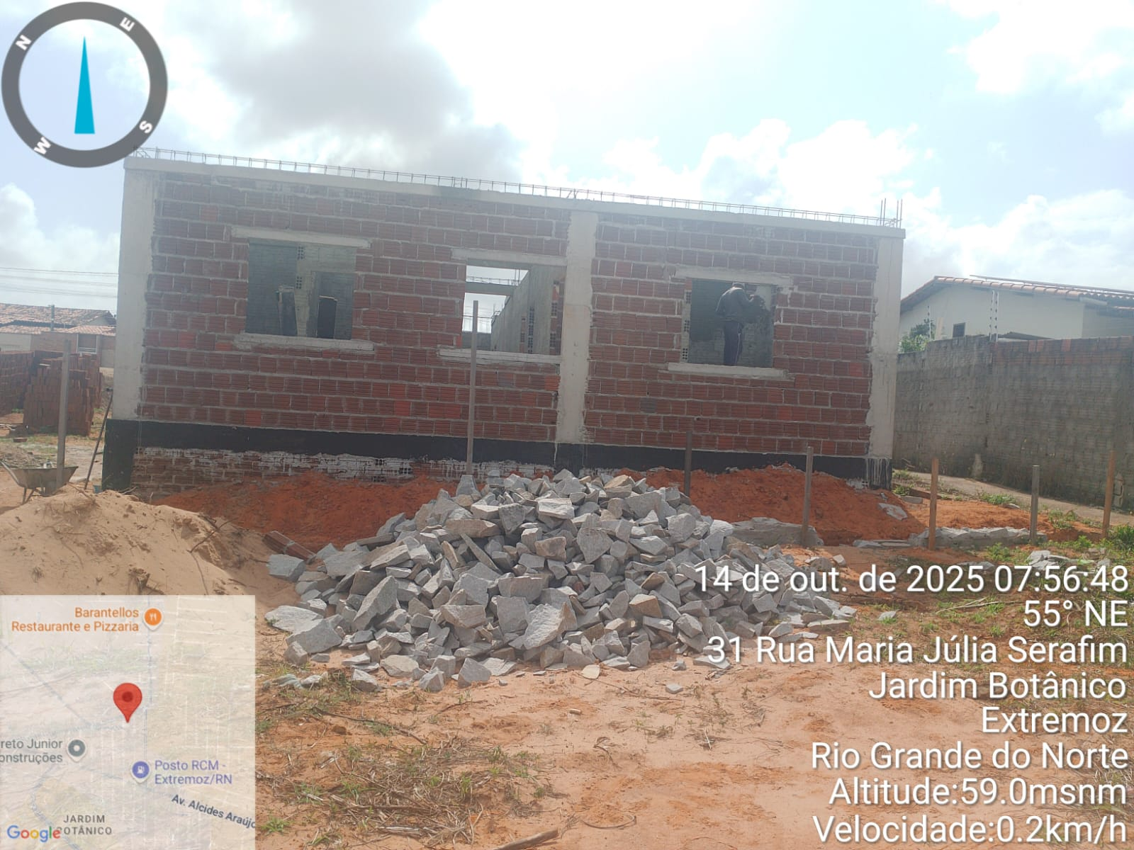 Vista da nova sede da PM - Perspectiva 3